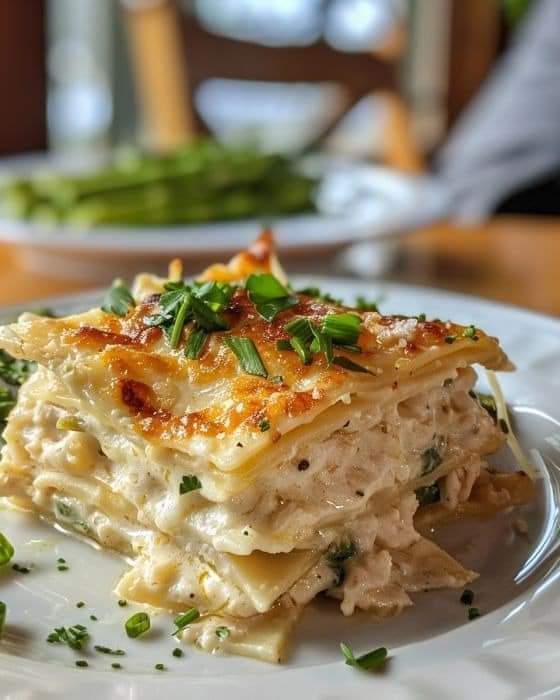 Creamy Chicken And Vegetable Lasagna - Culinary Delights