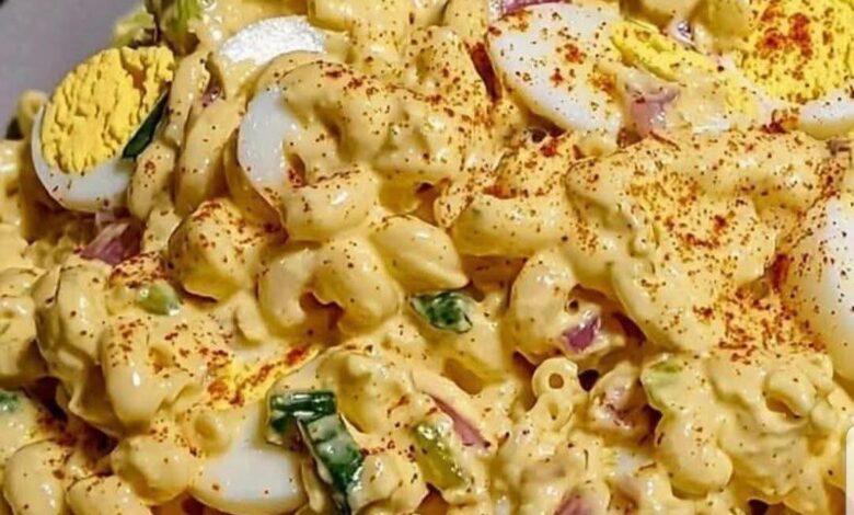 Deviled Egg Macaroni Salad: A Flavorful Twist on a Classic Dish FB IMG 1748605869222