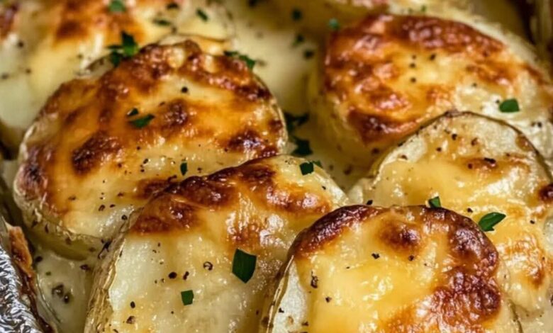 Herb-Infused Potatoes Au Gratin Foil Packets with Leeks FB IMG 1760057810685