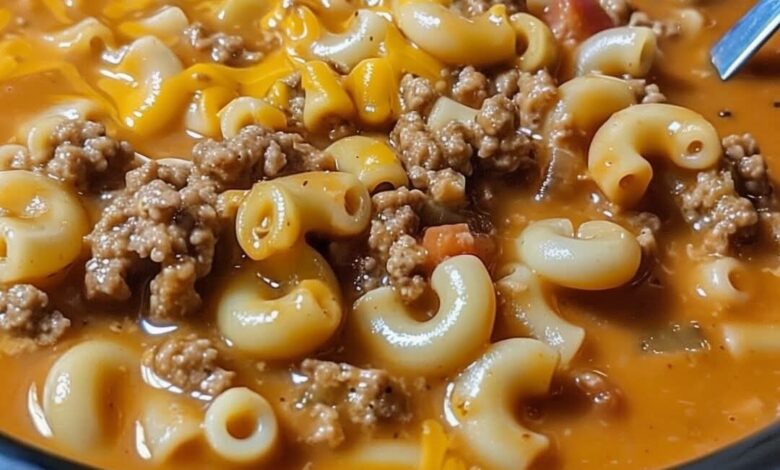 One-Pot Macaroni Cheeseburger Soup FB IMG 1760745520921