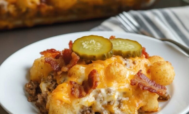 Bacon Cheeseburger Tater Tot Casserole FB IMG 1761403118322