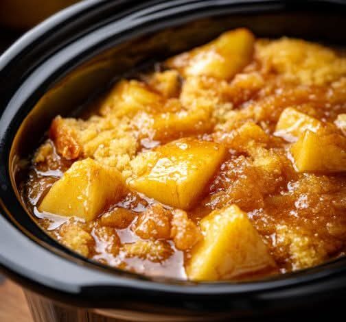 Slow Cooker 3-Ingredient Apple Cinnamon Dump Cake FB IMG 1763899945819