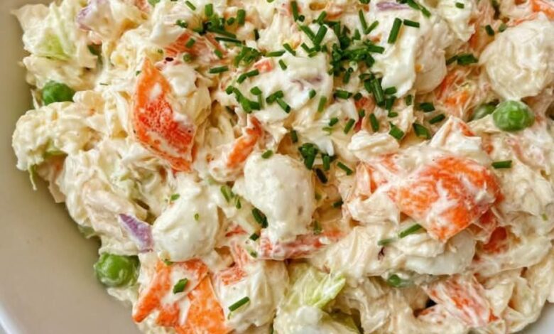 Creamy Seafood Salad with Imitation Crab FB IMG 1764446786582