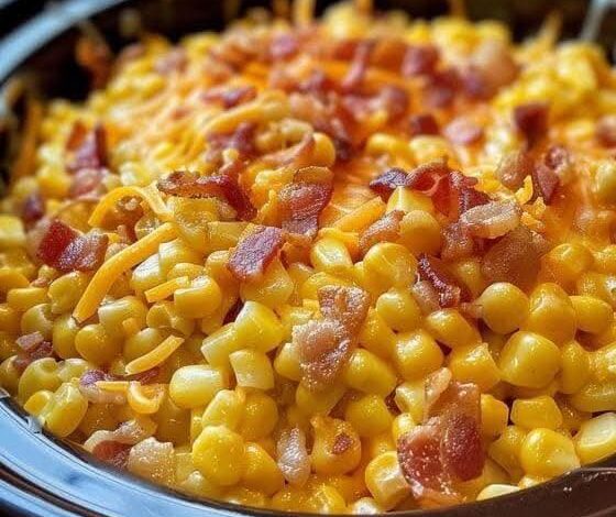 slow cooker cheddar corn with bacon FB IMG 1765398024925