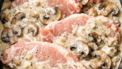 5-Ingredient Slow Cooker Pork Chops with Creamy Mushroom Sauce FB IMG 1768523107028