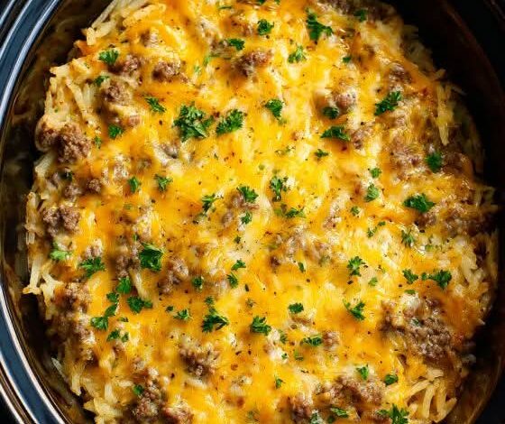 Slow Cooker Ground Beef and Hash Brown Bake FB IMG 1769974867842
