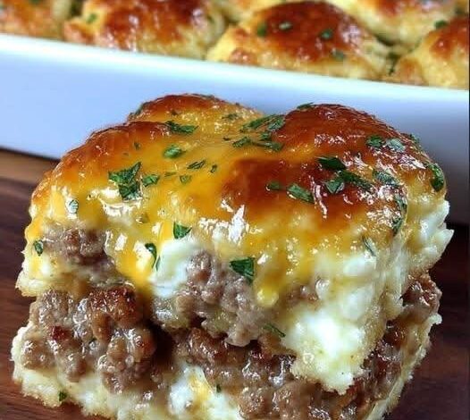 Easy 3-Ingredient Sausage & Cream Cheese Casserole FB IMG 1770031140930