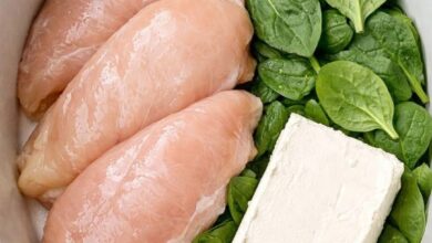 5-Ingredient Slow Cooker Spinach Artichoke Chicken Penne IMG 0106