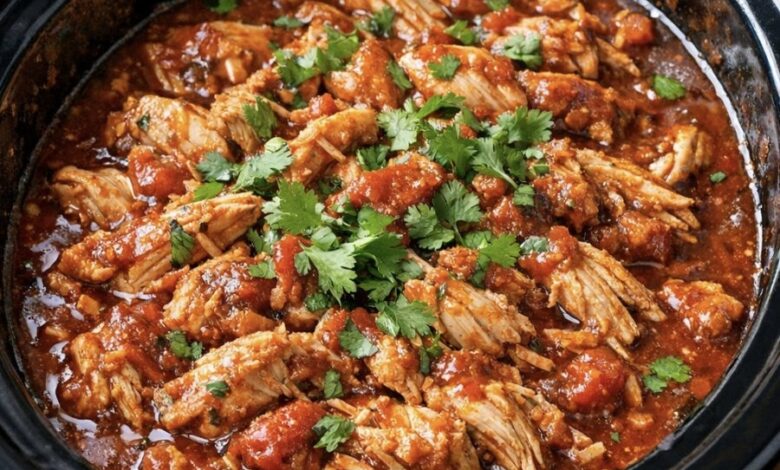 Slow Cooker Smoky Chipotle Chicken IMG 0174
