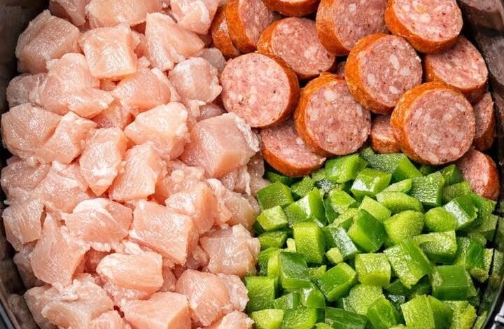 Slow Cooker Chicken and Sausage Jambalaya IMG 0203