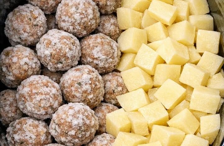 Slow Cooker Meatball and Potato Stew IMG 0207