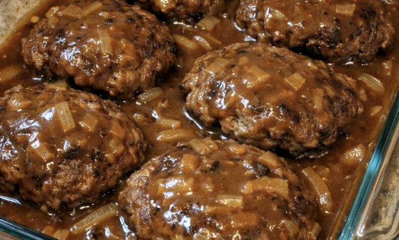 Easy Amish Hamburger Steak Bake IMG 0309