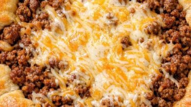 Cheesy Taco Crescent Pie IMG 0341