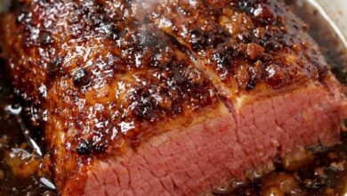 Slow Cooker 3-Ingredient Brown Sugar Corned Beef IMG 0357