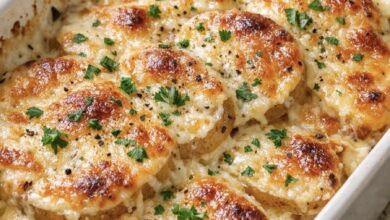 4-Ingredient Cheesy Scalloped Russet Potatoes IMG 0366