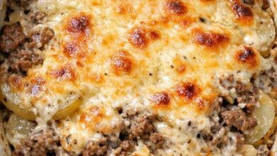 Slow Cooker 4-Ingredient Hamburger Potato Casserole IMG 0367