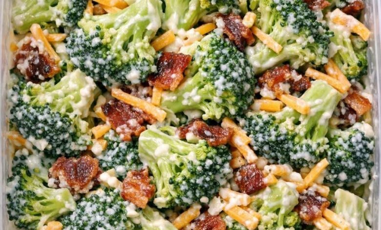 Low Carb Amish Broccoli Salad IMG 0454