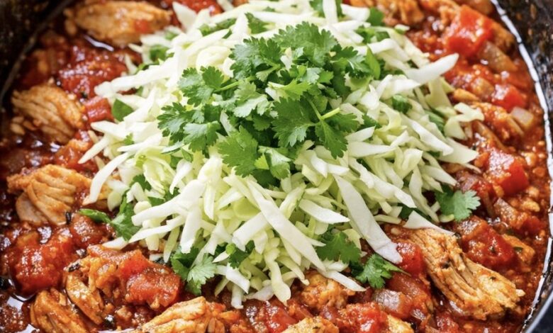 Slow Cooker 8-Ingredient Chicken Tinga IMG 0632