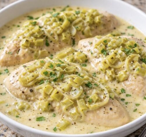 4-Ingredient Slow Cooker Melted Leek Chicken IMG 0663