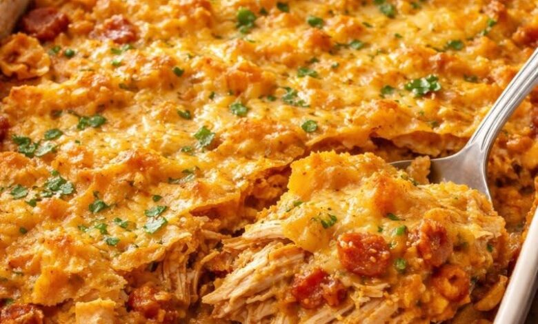 Oven-Baked 4-Ingredient King Ranch Chicken Casserole IMG 1035