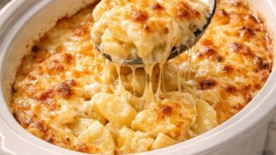 Slow Cooker Velvet Potato Bake IMG 1047