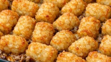 Oven-Baked 4-Ingredient Amish Beef and Tater Tot Casserole IMG 1074