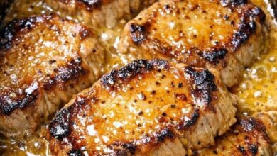 Slow Cooker 4-Ingredient Honey Mustard Pork Chops IMG 1082 1