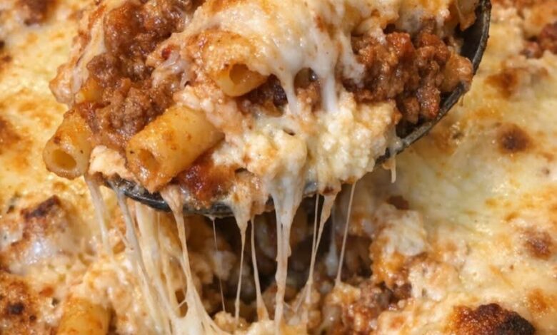 Oven Baked 4-Ingredient Million Dollar Baked Ziti IMG 1095