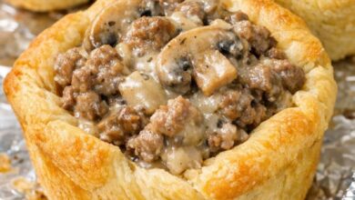 Oven-Baked 3-Ingredient Beef and Mushroom Crescent Cups IMG 1160