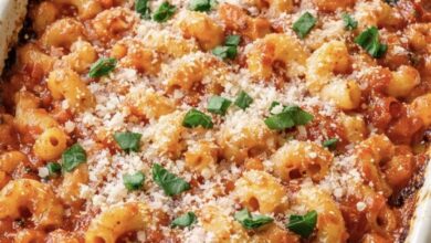 Oven-Baked 4-Ingredient Amish Crushed Tomato Macaroni IMG 1711