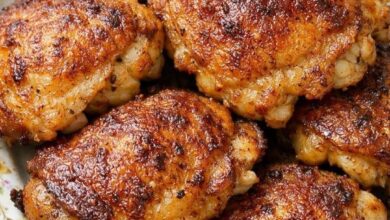 Oven-Baked 4-Ingredient Crispy Chicken Thighs IMG 1741