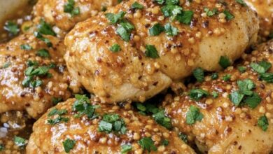 Slow Cooker Honey Mustard Chicken IMG 1745