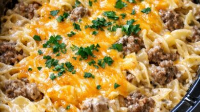 Slow Cooker 5-Ingredient Amish Yumasetti Casserole IMG 1748