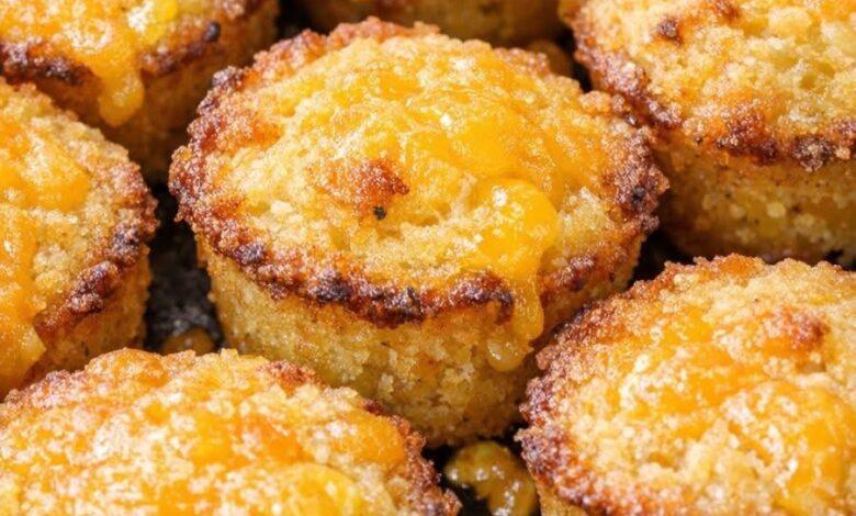 Southern 4-Ingredient Cheddar Corn Muffin Bites IMG 1766