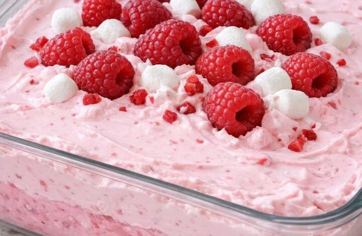 3-Ingredient Raspberry Fluff Dessert IMG 1779