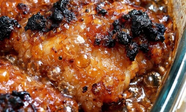 4-Ingredient Amber-Glazed Oven Chicken IMG 1789