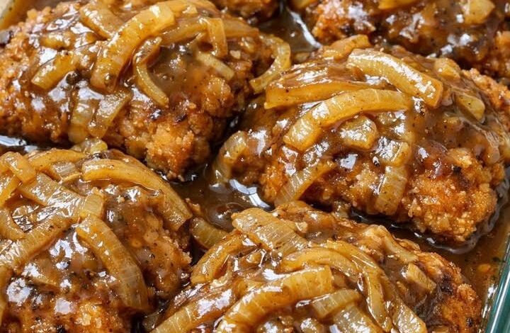 Oven Baked 5-Ingredient Smothered Cube Steak IMG 1798