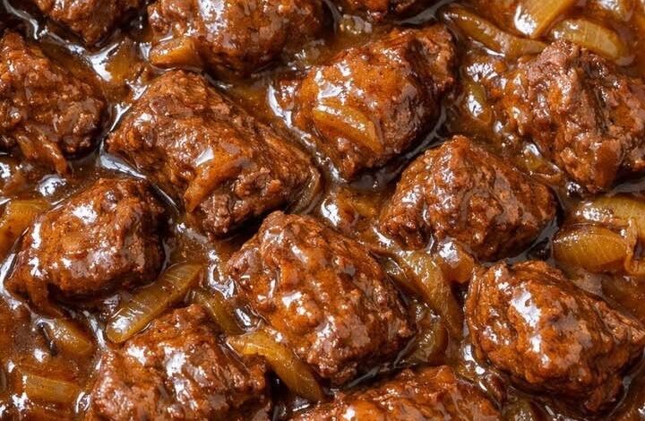 Oven Baked 3-Ingredient Old Fashioned Beef and Gravy IMG 1816