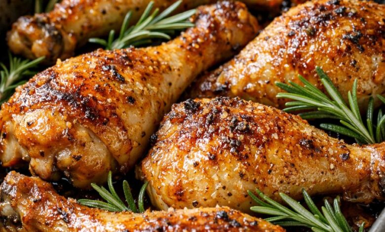 5-Ingredient Oven Chicken Legs IMG 1865
