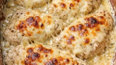 Slow Cooker 5-Ingredient Swiss Cheese Chicken IMG 2058