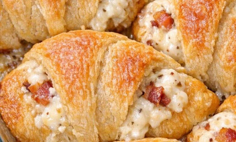 Southern 3-Ingredient Bacon Cream Cheese Crescents IMG 2085