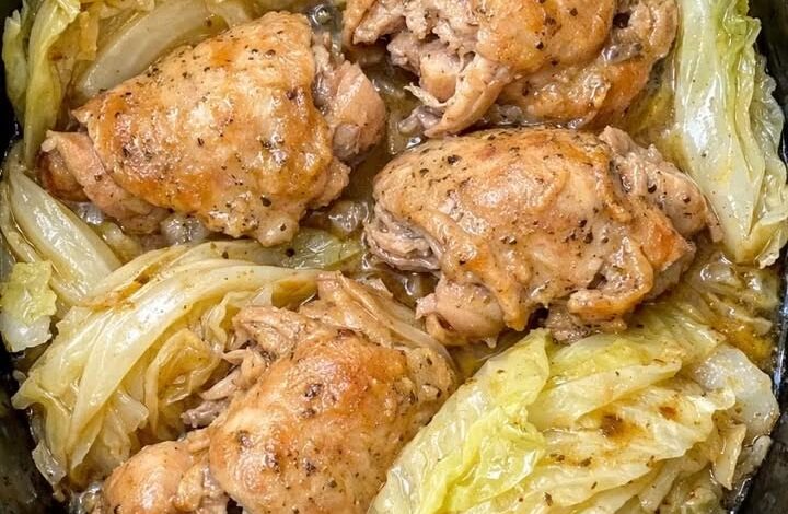 Slow Cooker Depression Era Chicken and Cabbage IMG 2091
