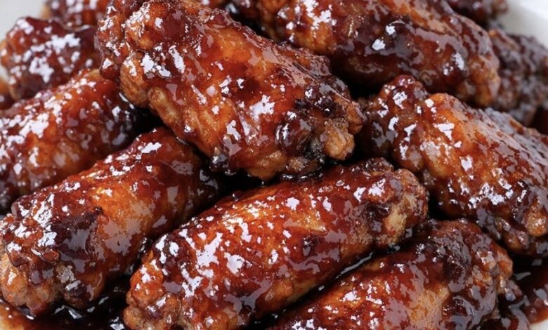 3-Ingredient Slow Cooker Firework Watcher’s Chicken Wings IMG 2130