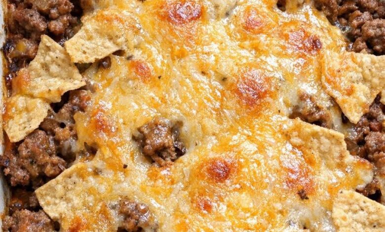 Oven-Baked Cheesy Taco Beef Bake IMG 2139