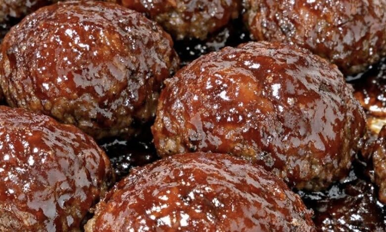 Oven-Baked 3-Ingredient BBQ Beef Meatballs IMG 2143