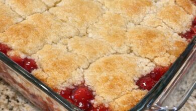 2-Ingredient Cherry Pie Bars IMG 2195