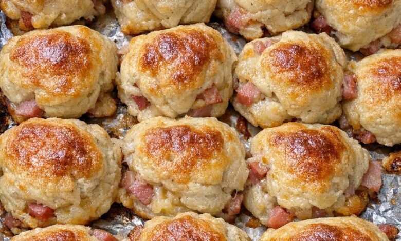 Oven-Baked 3-Ingredient Biscuit Ham Puffs IMG 2410