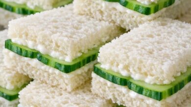 Southern 4-Ingredient Cucumber Finger Sandwiches IMG 2450