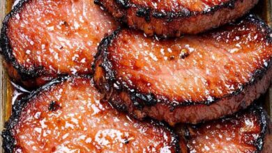 4-Ingredient Maple Glazed Ham Steaks IMG 2457