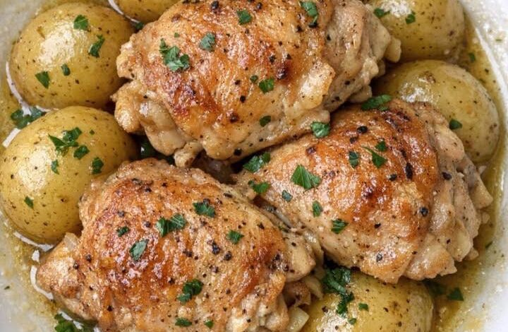 Slow Cooker 4-Ingredient Chicken and Potatoes IMG 2501